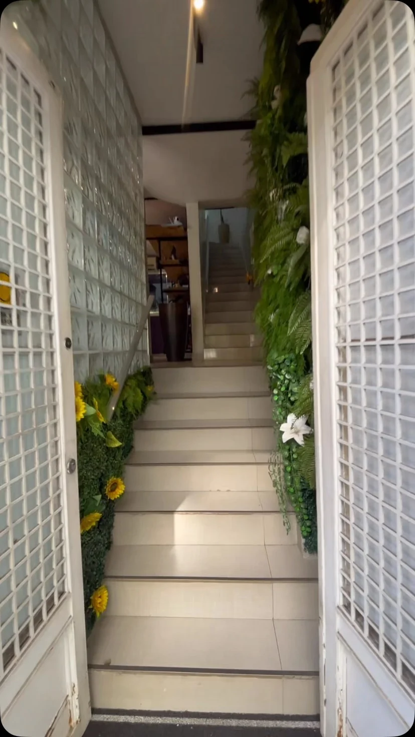 Entrada do pet shop